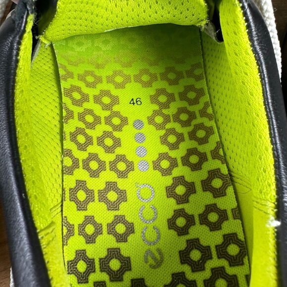 Ecco Hydromax Golf Shoes Black White Shoes Men's Size 12 - Picture 8 of 8